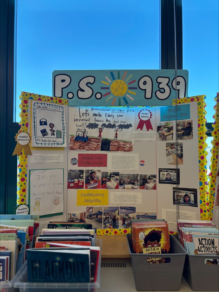 Women History Month, Books displayed by our Civics Teacher