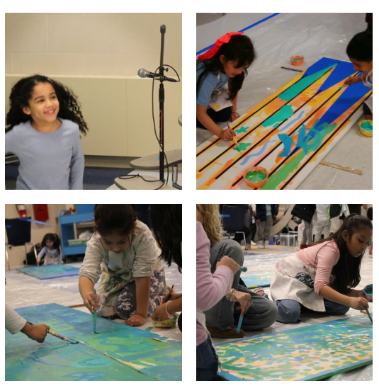 All of Us- Picture of Students painting